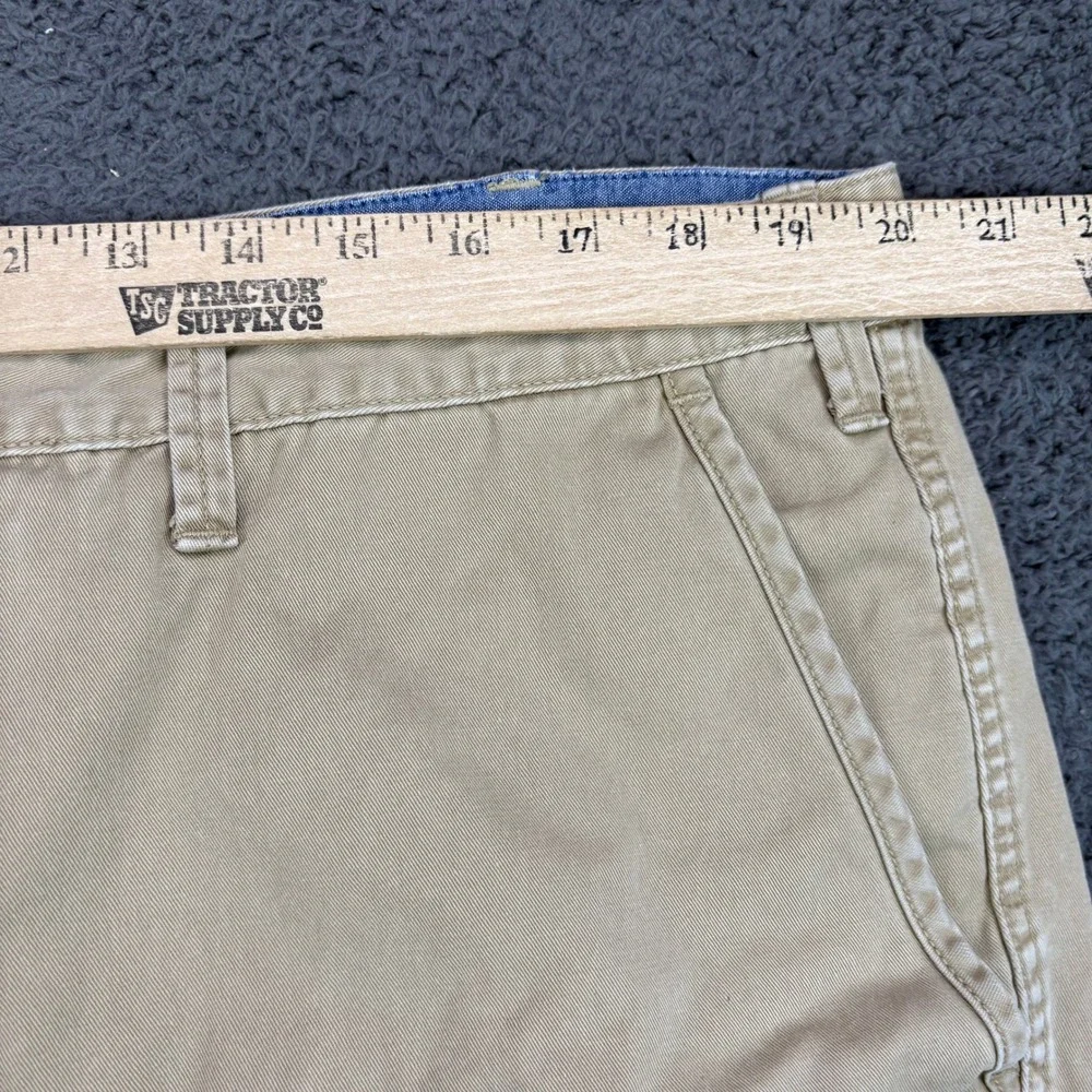 Polo Ralph Lauren Mens Classic Fit‎ Chino Shorts Tan Khaki Size 40 Cotton 10755